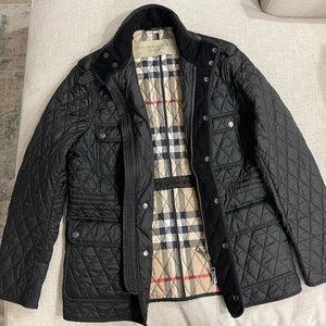 Mens Burberry Quilted Jacket
